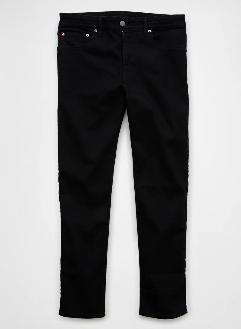 American Eagle Airflex+ Athletic Rinse Wash  Straight Fit Jean