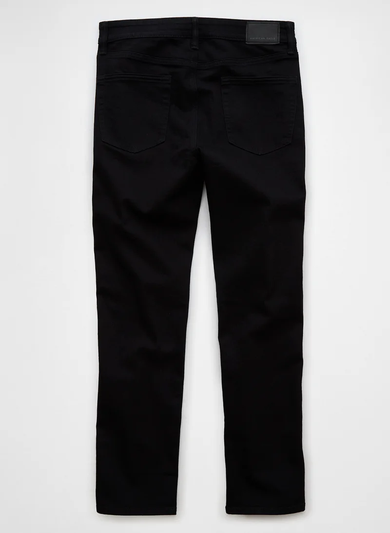 American Eagle Airflex+ Athletic Rinse Wash  Straight Fit Jean