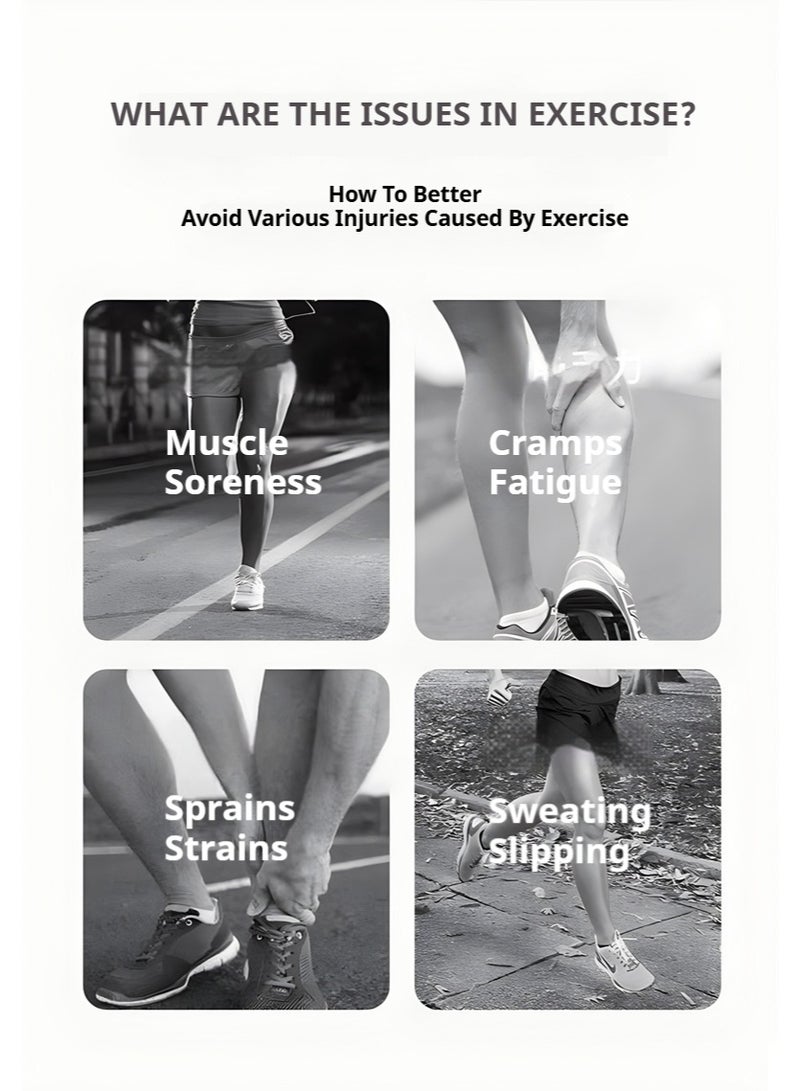 Kenzs Men's professional football socks (mid-tube) with good wrapping, non-slip, moisture absorption and deodorization - Image 3