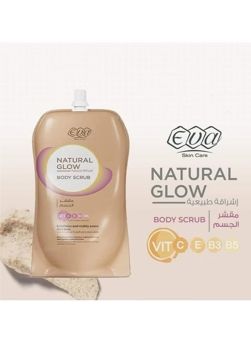 Eva Skin Care Natural Glow Body Scrub – 250g - Image 4