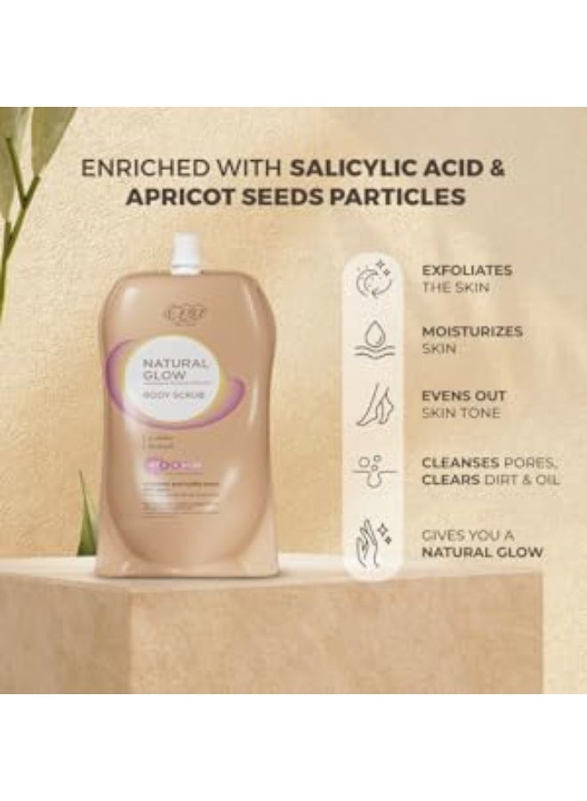 Eva Skin Care Natural Glow Body Scrub – 250g - Image 3