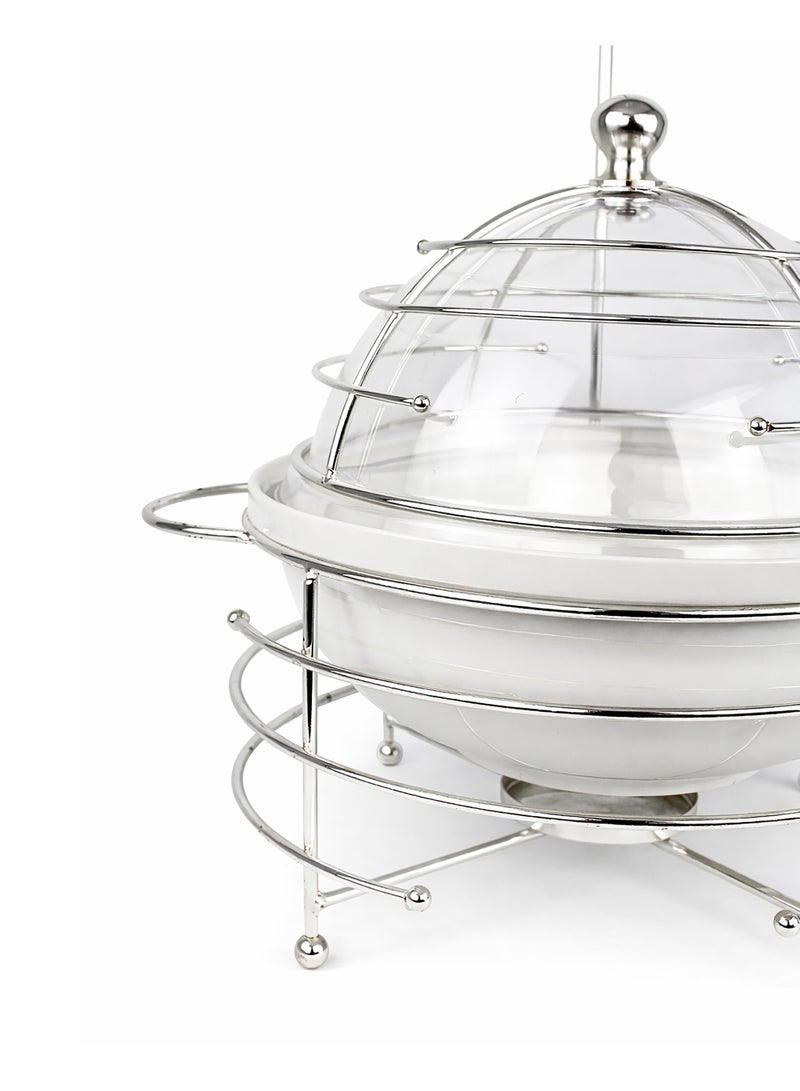 Red Home Ceramic & Metal Serving Buffet CI2022S 4.5Liter - Image 5