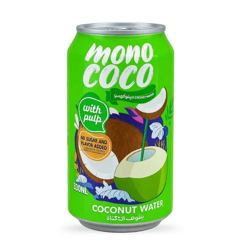 Mono Coco Coconut Water With Pulp No Sugar And Flavor Added- 330ml