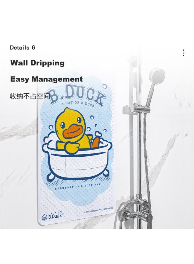 Dajiang Little Yellow Duck Bathroom Non-slip Mat, Children's Bathing Anti-fall Floor Mat, Shower Room Foot Pad, Toilet Mat, 40x70cm - Image 4