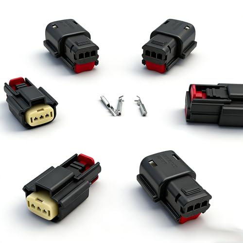 Leezhen 2pcs 3 Way Ignition Coil or Sensor Connector Pigtail Kit Compatible with Ford Mazda - Image 5