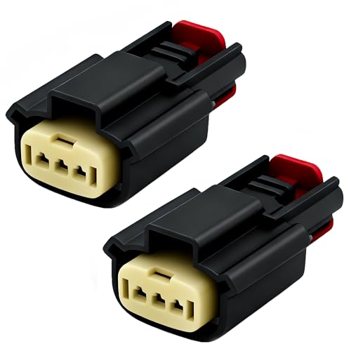 Leezhen 2pcs 3 Way Ignition Coil or Sensor Connector Pigtail Kit Compatible with Ford Mazda - Image 4