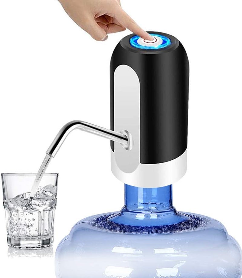 GoodGrace Water Bottle Pump 5 Gallon Water bottle dispenser USB Charging Automatic Drinking Water Pump Portable Electric Water Dispenser Water Bottle Switch - Image 1