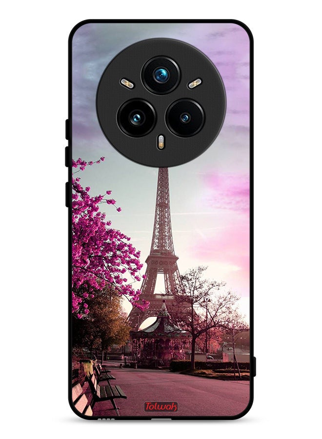 Tolwak Realme 14 Pro 5G Protective Case Cover Eiffel Tower