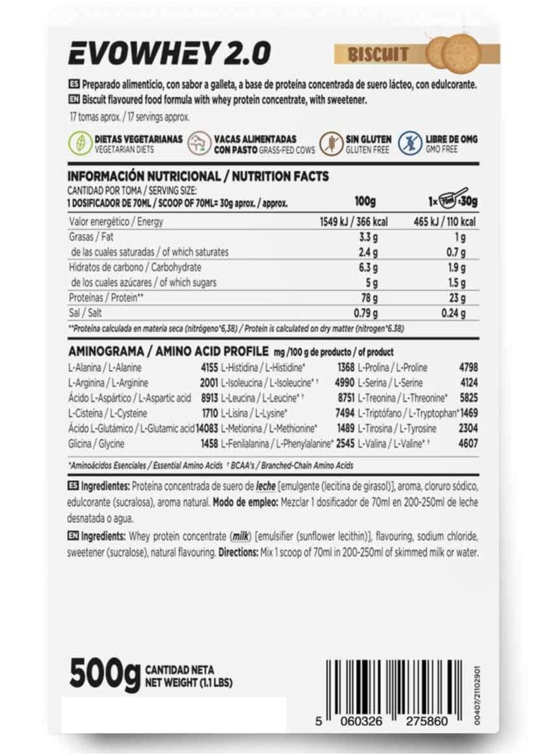 Evowhey Protein 2.0 Biscuit