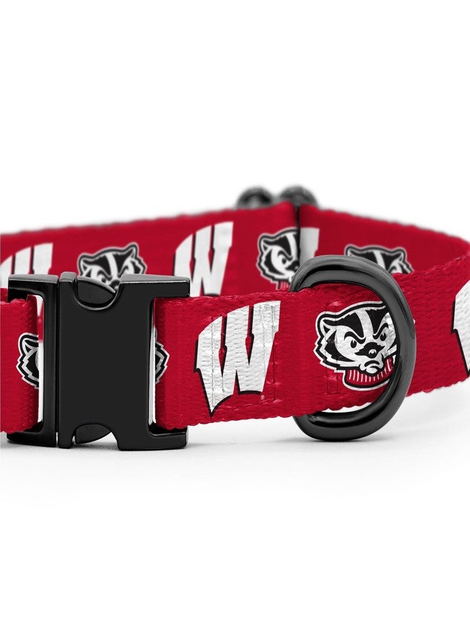 ShopInstaPets Wisconsin Badgers Collars and Leashes | Officially Licensed | Fits All Pets! (Medium Collar) - Image 3