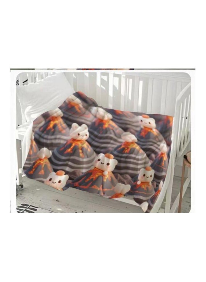 general Flannel thin blanket (warm and comfortable, suitable for sleep, gaming, dust removal and sandproof) 150cm*200cm - 972 - Image 3