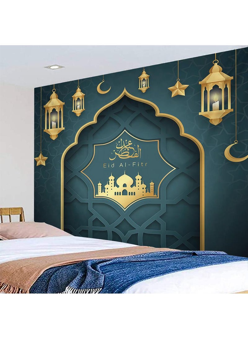 general Eid Al-Fitr Printed Home Hanging Blanket Living Room Bedroom Tapestry Home Decor Bedroom Wall Decor Multiple Specifications - Image 5