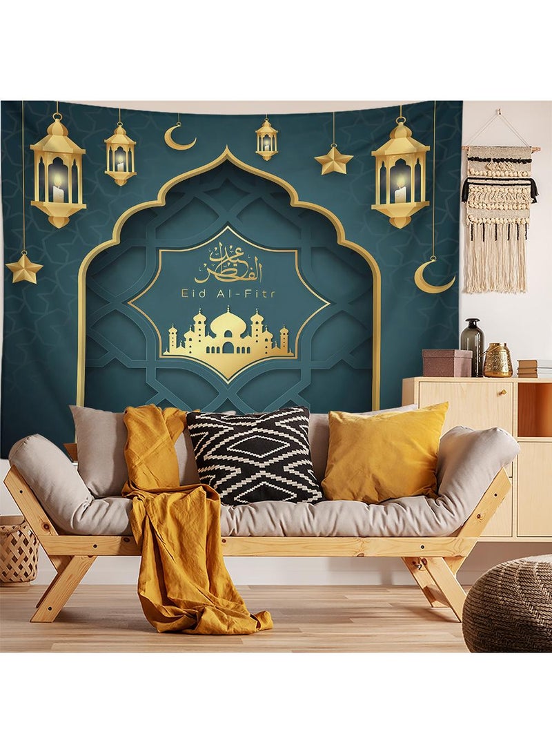 general Eid Al-Fitr Printed Home Hanging Blanket Living Room Bedroom Tapestry Home Decor Bedroom Wall Decor Multiple Specifications - Image 4