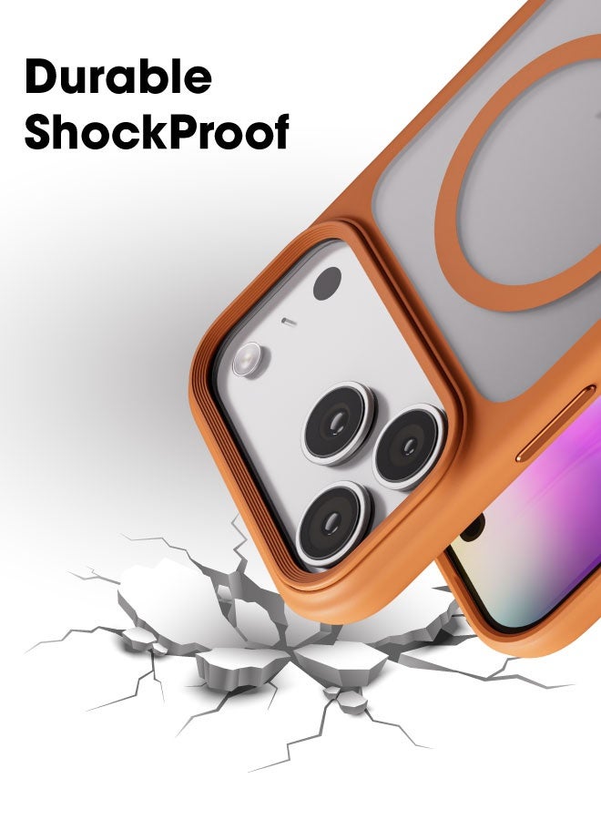 blupebble Hybrid Matte MagSafe Compatible Case for iPhone 17 Pro / iPhone 17 Pro Max – Shockproof Slim Protective Cover - Image 5