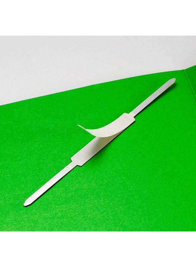 Officemate Self Adhesive Prong Paper Fasteners, Matte Steel Finish, 2 inch Capacity, 2.75 inch Base, Box of 100 (99858),Silver - Image 2