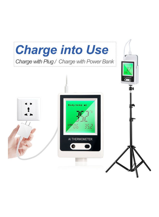 NIBEMINENT Auto Intelligent Non-contact Infrared Thermometer White 18.00x5.00x12.00cm - Image 5