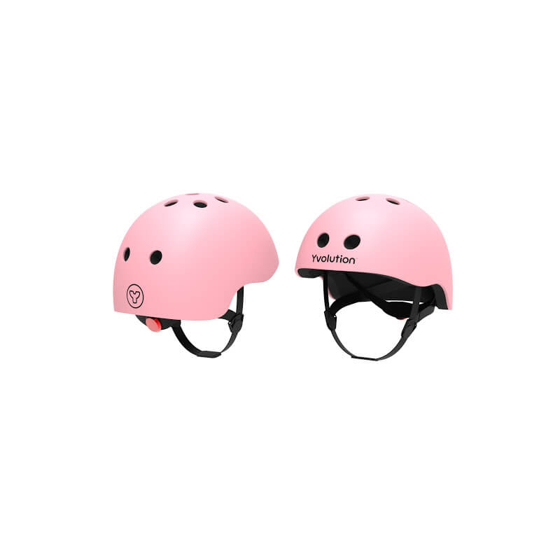 Yvolution Kids Helmet (Small, Pink)