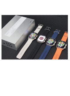 Smart Watch Fitness Tracker Sport Health  Watch With 3 Replacement Band Multicolour