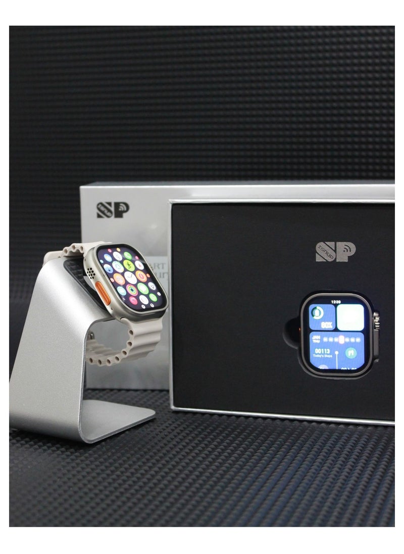 SP - Smart Watch Fitness Tracker Sport Health  Watch With 3 Replacement Band Multicolour - Image 1