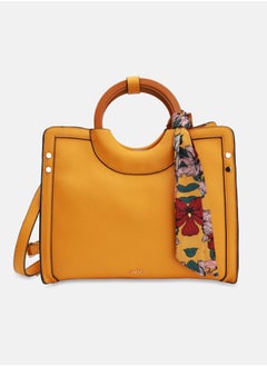Sapphire Women's Satchel Handbag - Mustard Yellow
