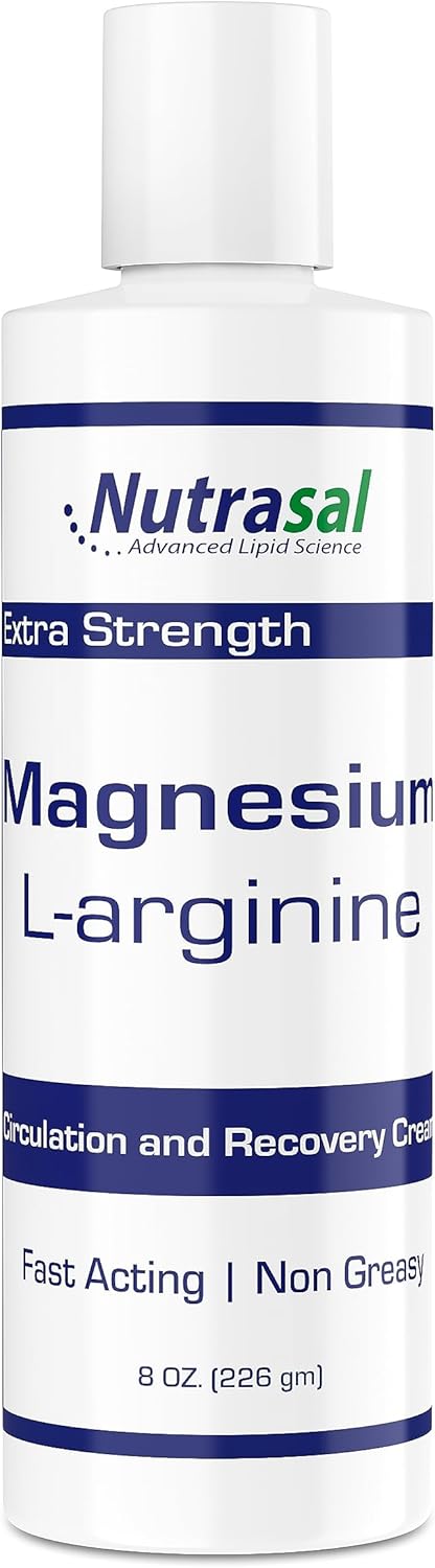 Nutrasal كريم المغنيسيوم لارجينين 8 أونصات - Image 1