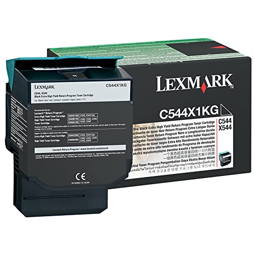 Lexmark C544X1KG Black Toner Cartridge - Image 1