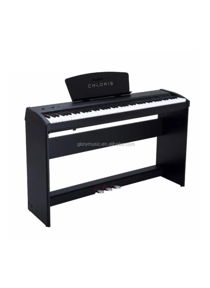 null - Chloris Digital Piano 88 keys Electric Piano CDU-45 With Bench Excellent for Beginners With Weighted Keys Graded Hammer Action With Different Voices Styles - Image 1