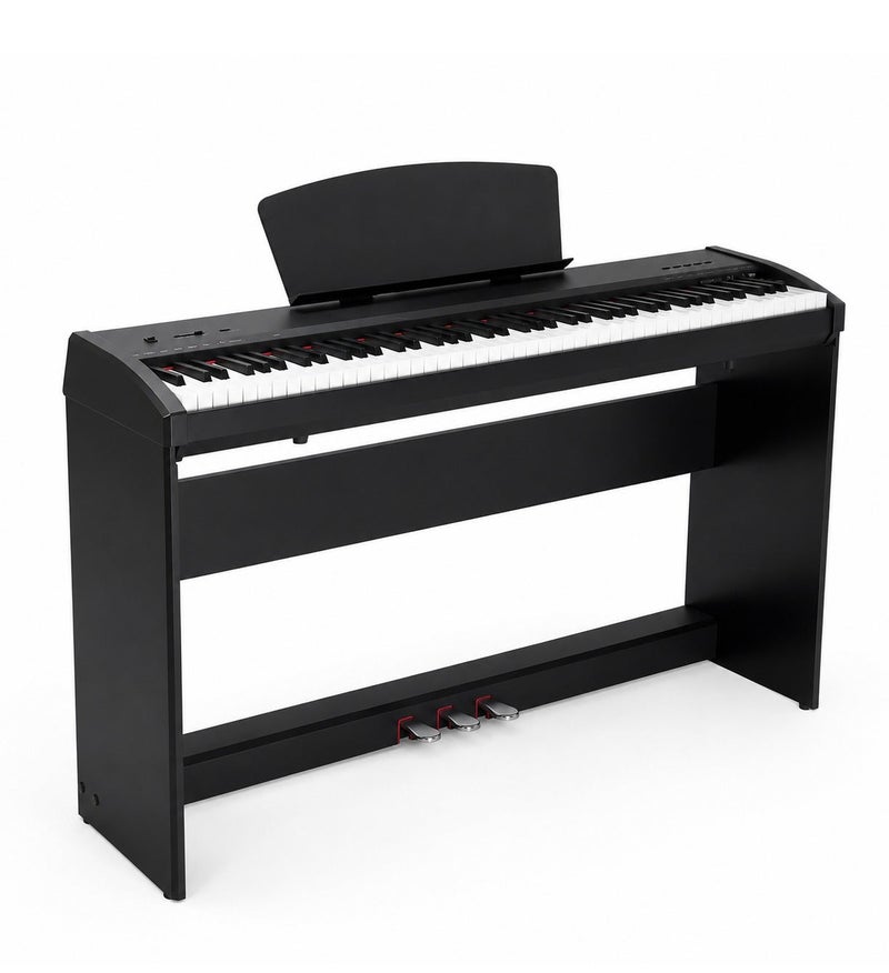 Chloris Digital Piano 88 keys Electric Piano CDU-45 With Bench Excellent for Beginners With Weighted Keys Graded Hammer Action With Different Voices Styles