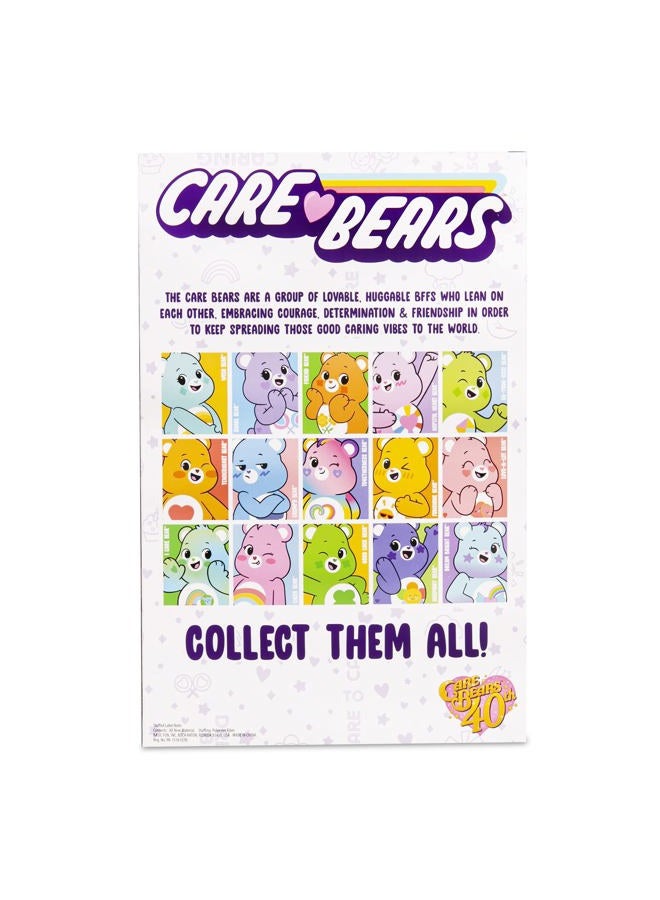 Care Bears دب دريم برايت 35 سم متوسط الحجم | لعبة قماشية قابلة للجمع، ألعاب محببة للأطفال، ألعاب ناعمة للبنات والأولاد، دمى لطيفة مناسبة للبنات والأولاد من عمر 4 سنوات فما فوق | بيزيك فن 22425 - Image 5