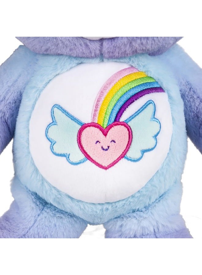 Care Bears دب دريم برايت 35 سم متوسط الحجم | لعبة قماشية قابلة للجمع، ألعاب محببة للأطفال، ألعاب ناعمة للبنات والأولاد، دمى لطيفة مناسبة للبنات والأولاد من عمر 4 سنوات فما فوق | بيزيك فن 22425 - Image 4