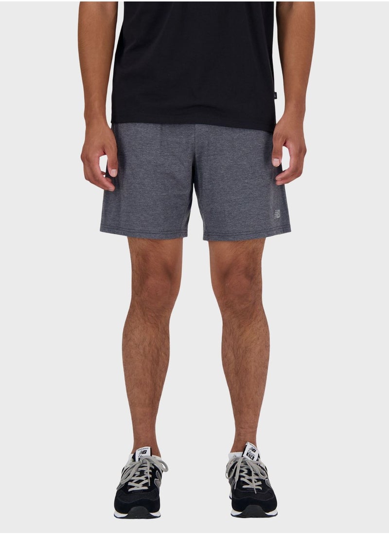 New Balance - 7" Heathertech Shorts - Image 1