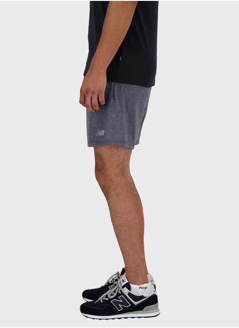 New Balance - 7" Heathertech Shorts - Image 1