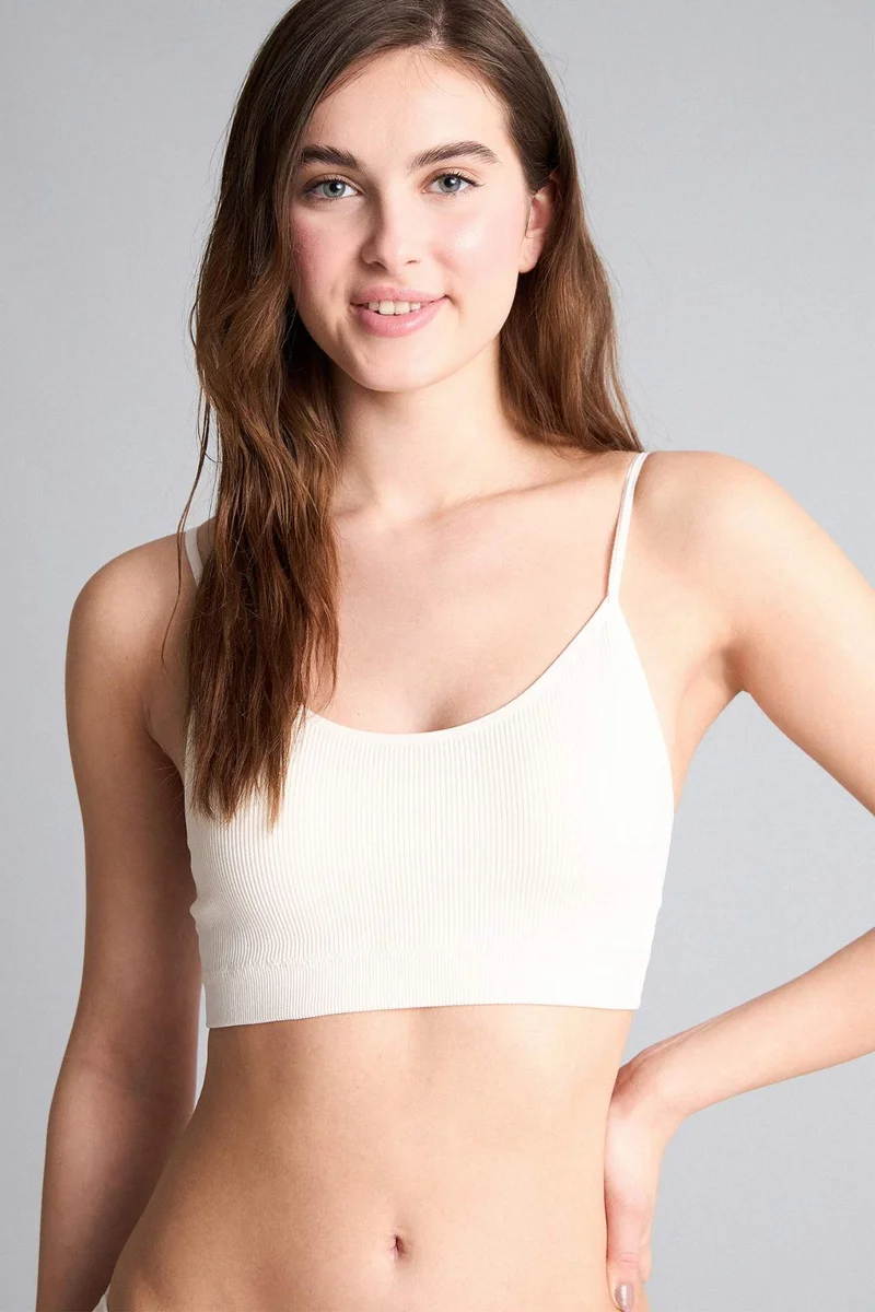 ديفاكتو Removable Padded Seamless Bra