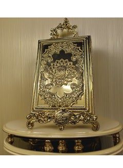 Salam Gifts Quran case with golden stand 16x20cm  - Image 3