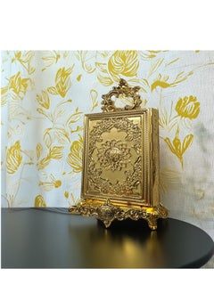Salam Gifts Quran case with golden stand 16x20cm  - Image 1