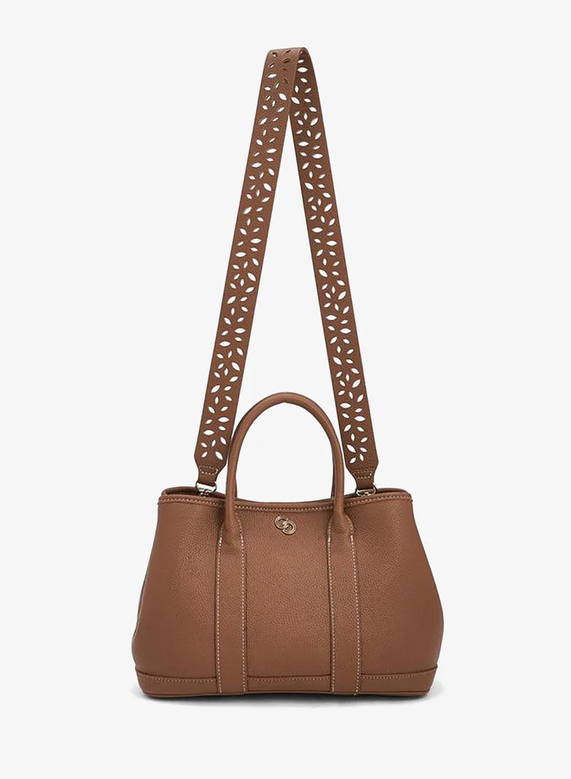 سيليست Laser Cut Tote Bag with Detachable Strap