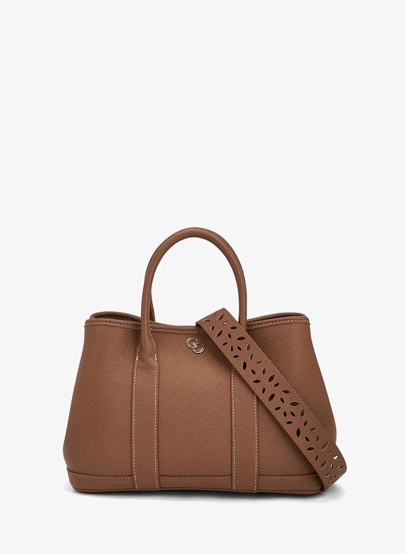 سيليست Laser Cut Tote Bag with Detachable Strap