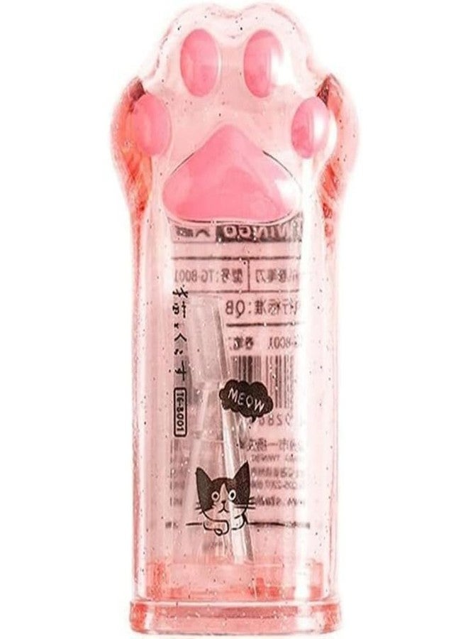 Essivox Kawaii Cat Paw Pencil Sharpener, Pink, School Office Home Supplies, Student Prize Gift for Girls, Cat Lovers - Image 1