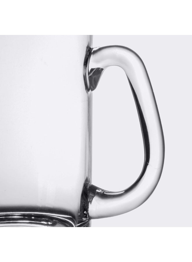 Get G.E.T. SW-1464-CL Break-Resistant Plastic Beer Mug, 20 Ounce, Clear - Image 3