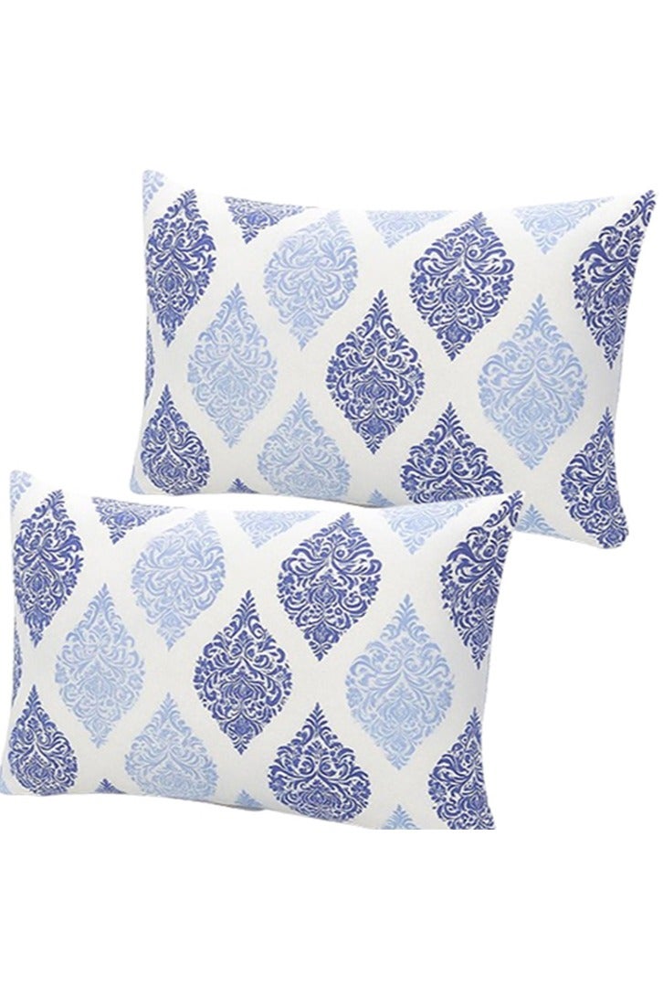 سنوز طقم ملاية سرير باستيك 3 قطع، ملايه مقاس زوجي + 2 كيس وسادة إضافي، تصميم رويال - Image 4