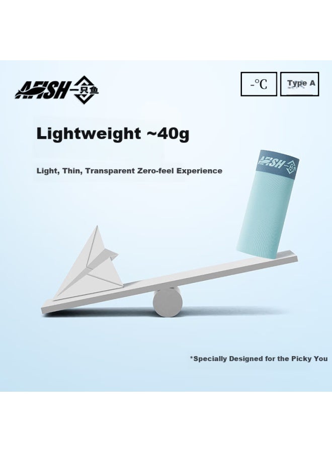 A FISH Men's Ice Silk Summer 10a Grade Seamless Antibacterial Underwear With Cool And Thin Feeling, Boxer Briefs With Flat Angle Crotch, 5-pack - Image 5