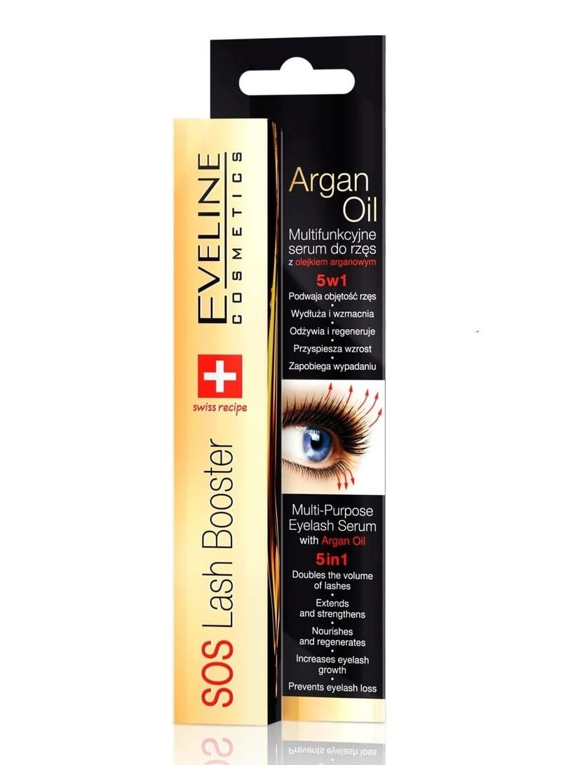 Evelin SOS Lash Booster Multi-Purpose Eyelash Serum 5in1