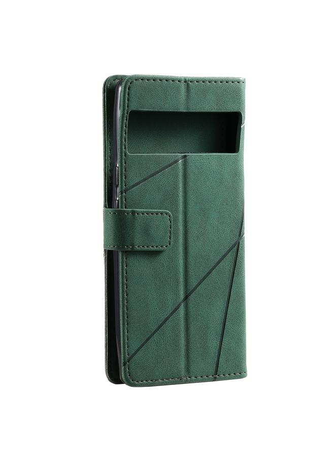 S-TOP Case For Google Pixel 6 Pro Skin Feel Splicing Leather Phone Case - Image 3