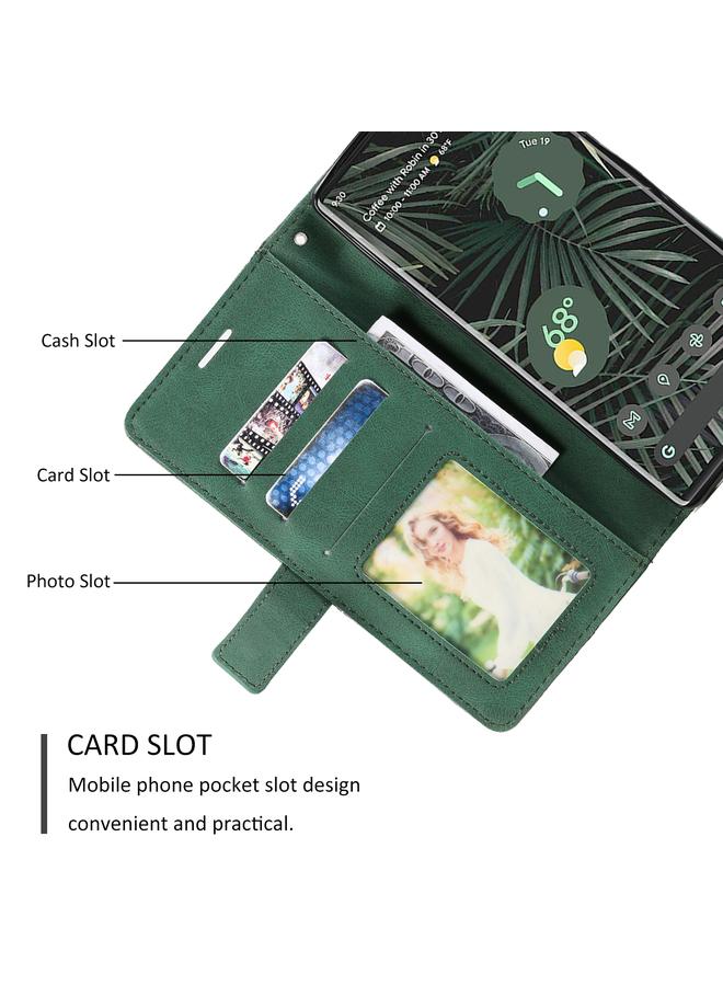 S-TOP Case For Google Pixel 6 Pro Skin Feel Splicing Leather Phone Case - Image 4