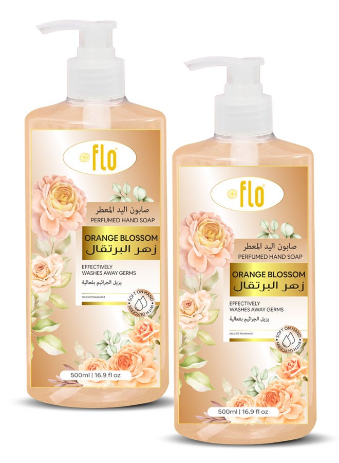 فلو غسول اليدين برائحة زهر البرتقال 2 × 500 مل - Image 1