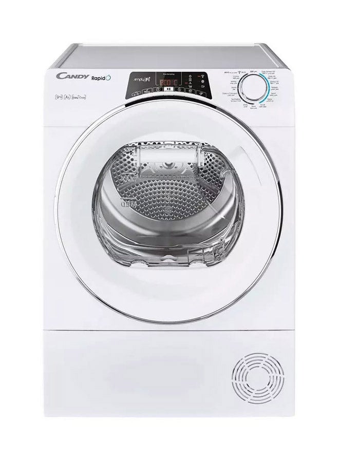 كاندي مجفف حراري RapidO بسعة 9 كجم، شاشة عرض 5 أرقام، أبيض 9 kg RO H9A2TCEZ/1-19 - Image 1