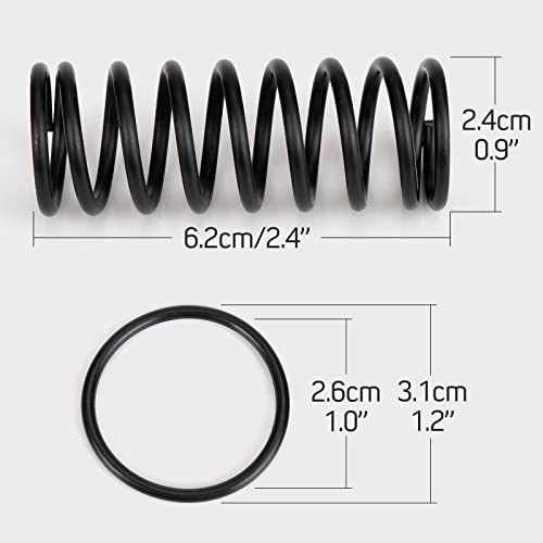 Edicapo Upgrade Throttle Brake Clutch Pedal Spring Compatible with Logitech G25 G27 G29 G920 Steering Wheel - Image 2
