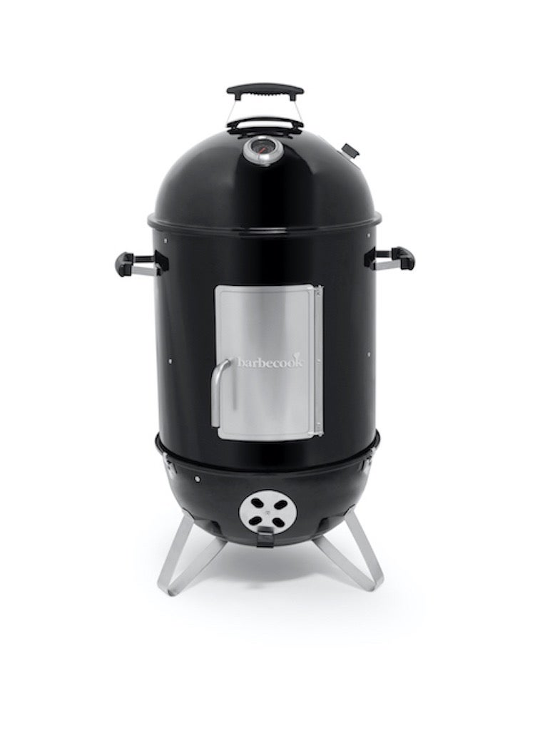 Barbecook Oskar M smoker made of enamel black - Image 1