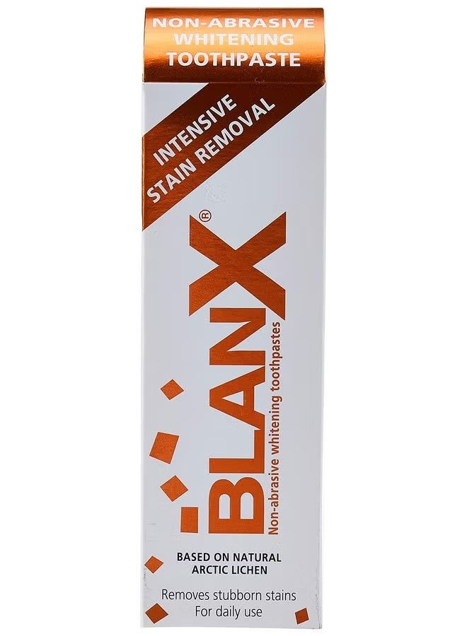 blanx Toothpaste Intensive Stain Removal 2.5 oz / 75ml