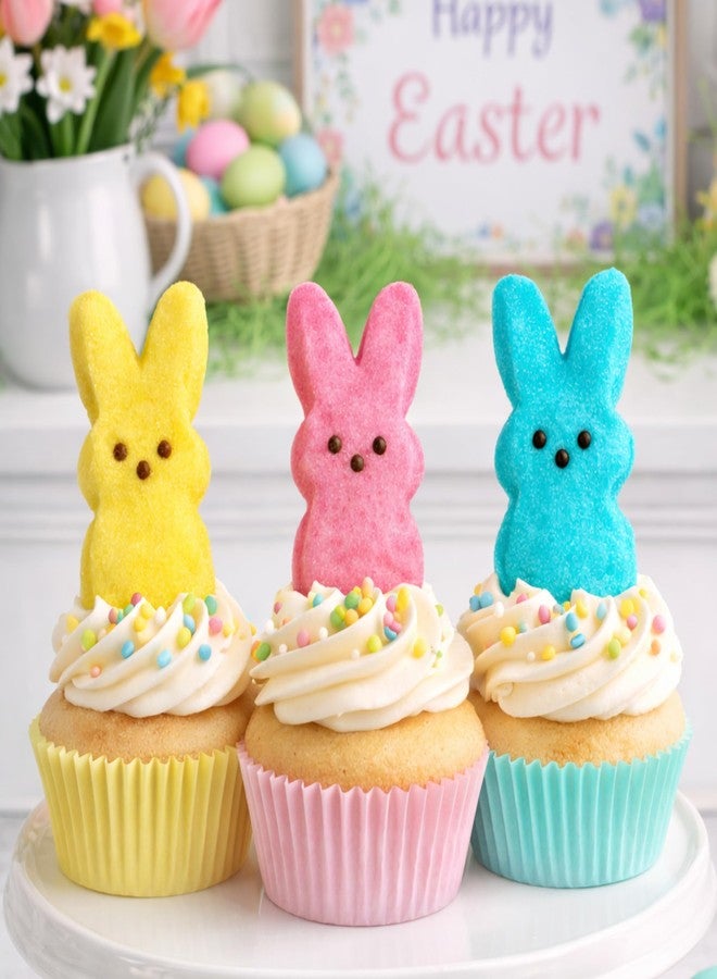 Needzo Easter Peeps Marshmallow Variety Pack Including Classic Bunny Shaped Pink, Blue, and Yellow and Chick Candy for Baskets, Pack of 4 - Image 4
